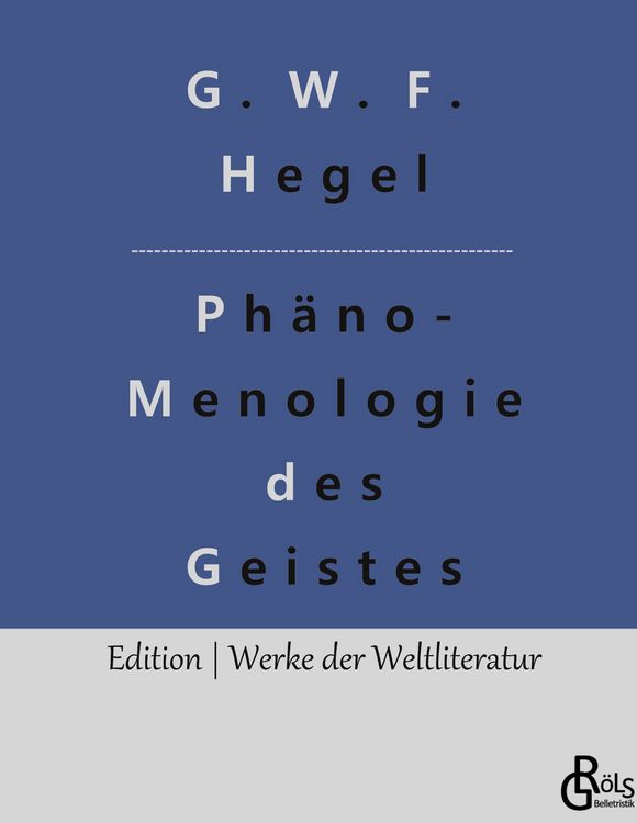 Produktbild: Ph&auml;nomenologie des Geistes