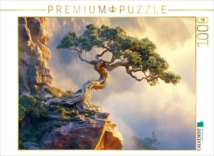 Produktbild: CALVENDO Puzzle Ein Tanz aus Form und Geduld - Baum in Bonsaiform | 1000 Teile Lege-Gr&ouml;&szlig;e 64x48cm Foto-Puzzle f&uuml;r gl&uuml;ckliche Stunden