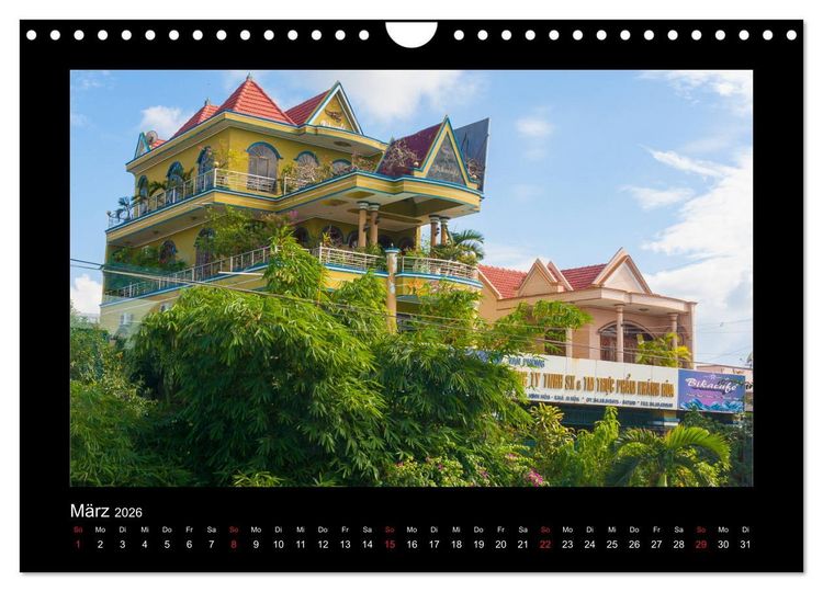 Produktbild: Unterwegs in Vietnam (Wandkalender 2026 DIN A4 quer), CALVENDO Monatskalender
