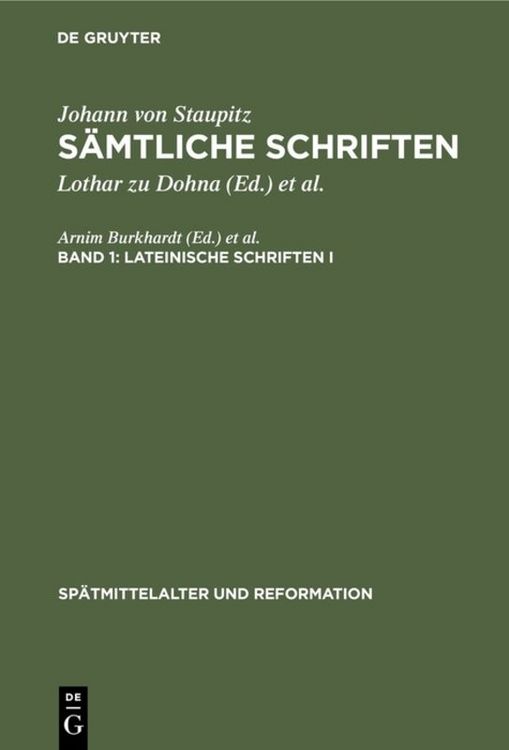 Produktbild: Lateinische Schriften I