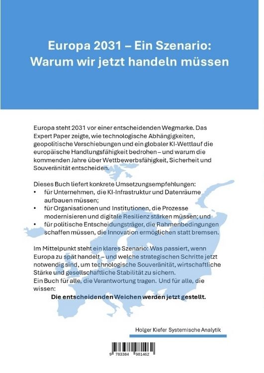 Produktbild: Europa 2031 - Ein Szenario: Warum wir jetzt handeln m&uuml;ssen