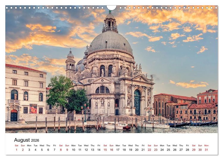 Produktbild: Beautiful Venice (Wall Calendar 2026 DIN A3 landscape), CALVENDO 12 Month Wall Calendar