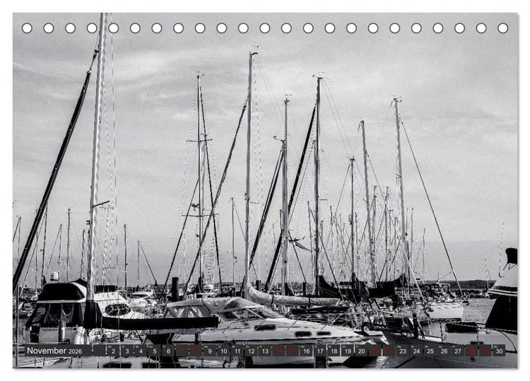 Produktbild: Ein Blick auf das Ostseebad Boltenhagen (Tischkalender 2026 DIN A5 quer), CALVENDO Monatskalender