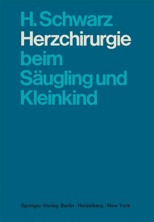 Produktbild: Herzchirurgie beim S&auml;ugling und Kleinkind
