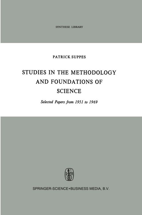Produktbild: Studies in the Methodology and Foundations of Science