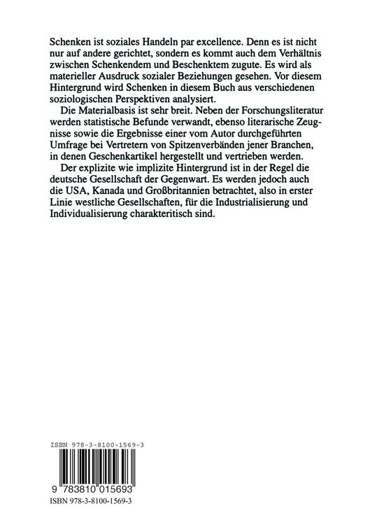 Produktbild: Schenken