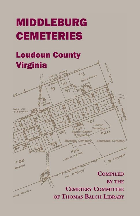 Produktbild: Middleburg Cemeteries, Loudoun County, Virginia