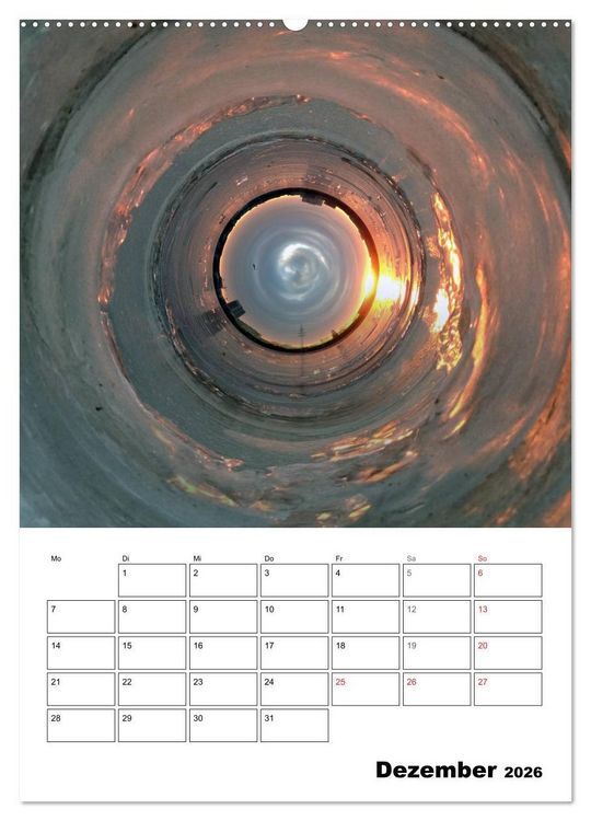 Produktbild: The tiny world of HAMBURG (Wandkalender 2026 DIN A2 hoch), CALVENDO Monatskalender