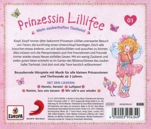 Produktbild: Prinzessin Lillifee - Mein zauberhaftes Tierhotel (CD 1)