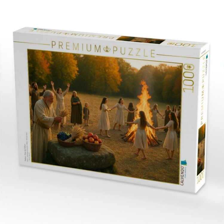 Produktbild: CALVENDO Puzzle Mabon - Feier der Kelten | 1000 Teile Lege-Gr&ouml;&szlig;e 64x48cm Foto-Puzzle f&uuml;r gl&uuml;ckliche Stunden