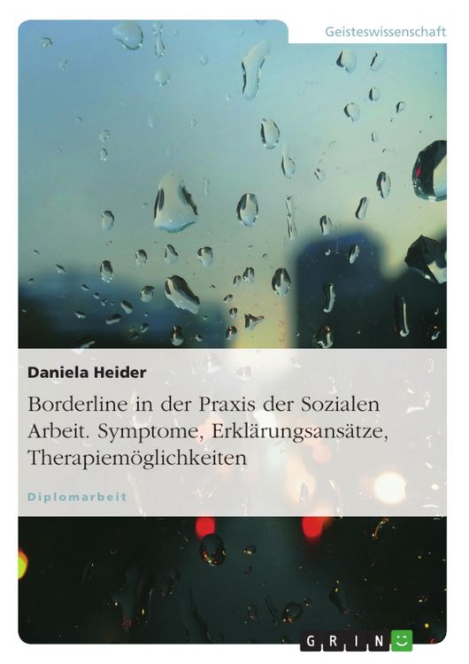 Produktbild: Zum Verst&auml;ndnis des Borderline-Syndroms f&uuml;r die Praxis der Sozialen Arbeit