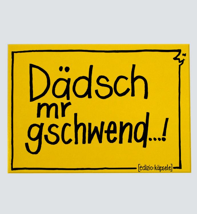 Produktbild: D&auml;dsch mr gschwend