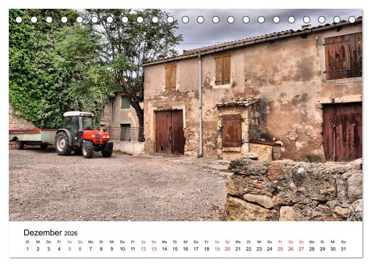 Produktbild: Frankreich- St&auml;dte und D&ouml;rfer des Languedoc-Roussillon (Tischkalender 2026 DIN A5 quer), CALVENDO Monatskalender
