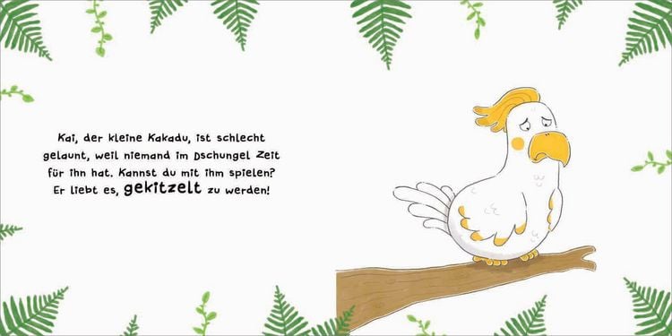 Produktbild: Kitzel den Kakadu - Ein Mitmachbuch