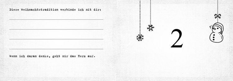 Produktbild: Was ich an dir liebe, Mama &ndash; Adventskalender. Hardcover-Ausgabe