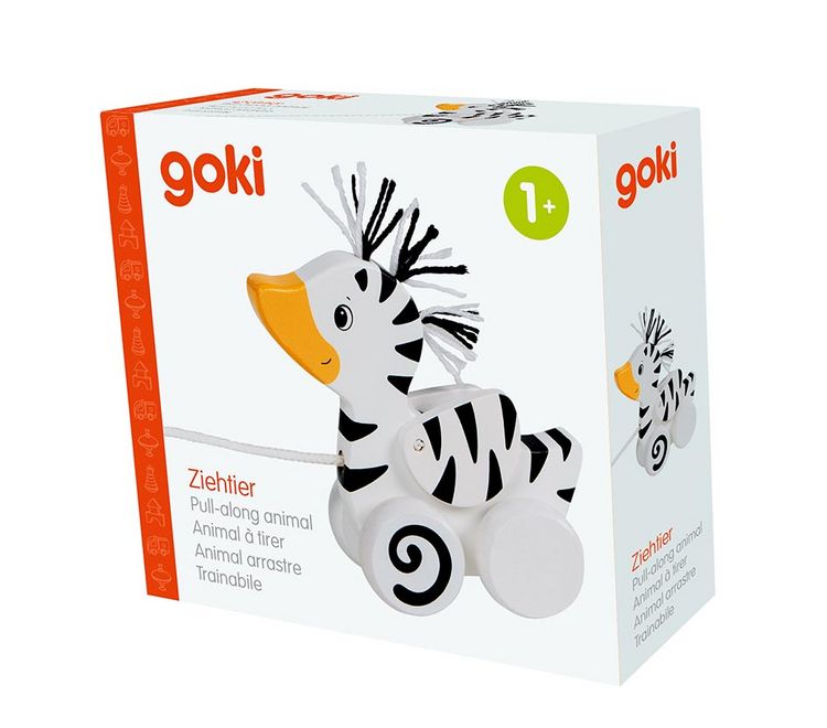 Produktbild: Ziehtier Zebra-Ente