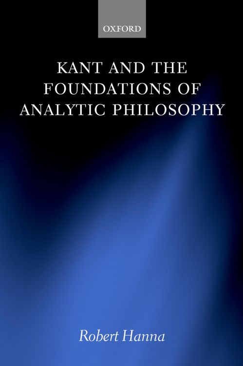 Produktbild: Kant and the Foundations of Analytic Philosophy