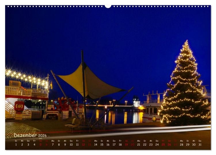 Produktbild: Ostseefjord Schlei (hochwertiger Premium Wandkalender 2026 DIN A2 quer), Kunstdruck in Hochglanz