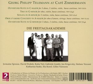 Produktbild: Telemann At Cafe Zimmermann