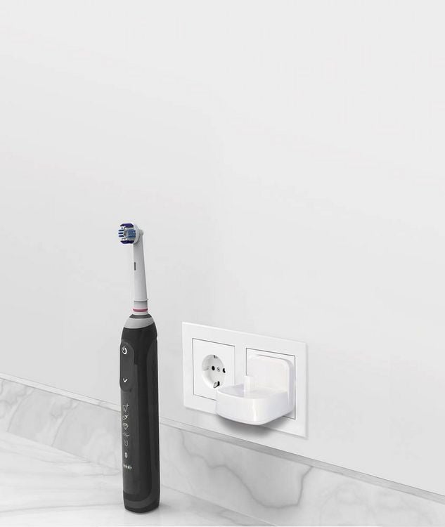 Produktbild: Proofvision TB Charge for Oral-B / Braun (ausgenommen iO & Pulsonic Serie) Ladeger&auml;t f&uuml;r elektrische Zahnb&uuml;rste 1 St. Wei&szlig;
