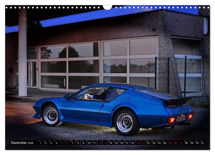 Produktbild: Renault Alpine A310 V6 (Wandkalender 2026 DIN A3 quer), CALVENDO Monatskalender