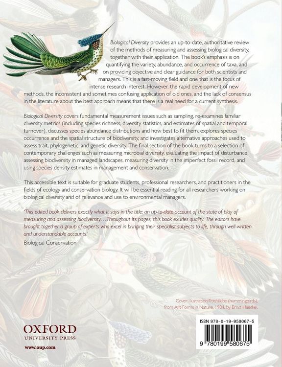 Produktbild: BIOLOGICAL DIVERSITY P