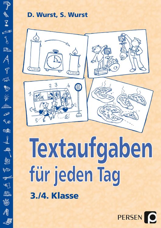 Produktbild: Textaufgaben f&uuml;r jeden Tag - 3./4. Klasse