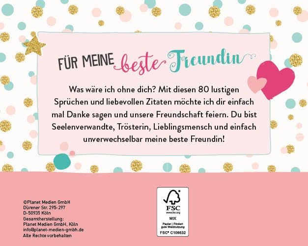Produktbild: Eine beste Freundin ist wie die gro&szlig;e Liebe - nur besser