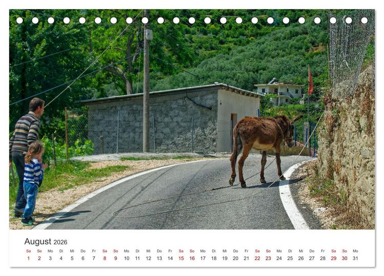 Produktbild: Albanien. Eine Entdeckungsreise. (Tischkalender 2026 DIN A5 quer), CALVENDO Monatskalender
