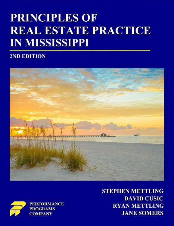 Produktbild: Principles of Real Estate Practice in Mississippi: 2nd Edition