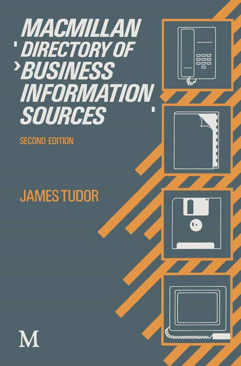 Produktbild: Macmillan Directory of Business Information Sources