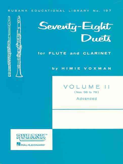 Produktbild: 78 Duets for Flute and Clarinet