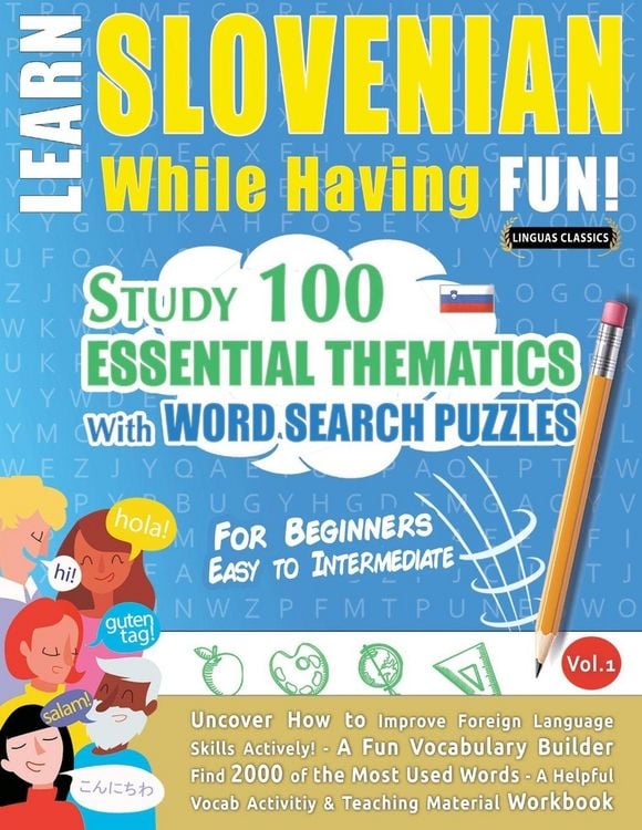 Produktbild: LEARN SLOVENIAN WHILE HAVING FUN! - FOR BEGINNERS