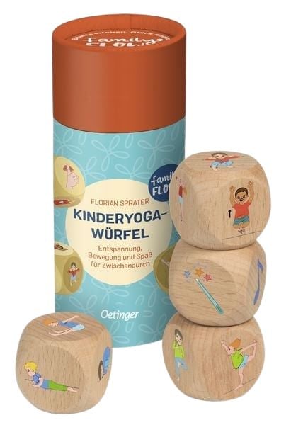 Produktbild: FamilyFlow. Kinderyoga-W&uuml;rfel