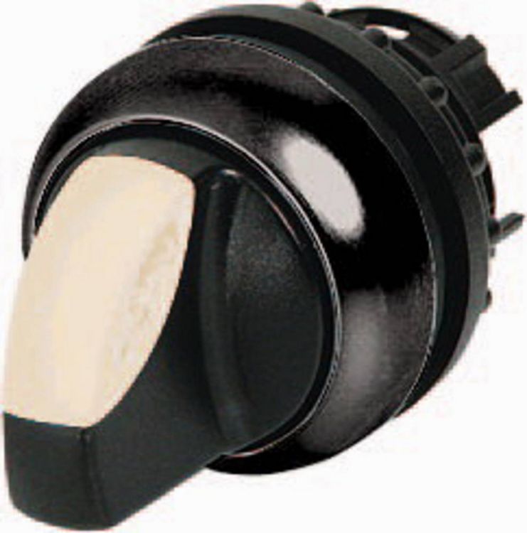 Produktbild: Eaton 284398 M22S-WLKV-W Wahltaste Frontring Kunststoff Knebel Schwarz 1St.
