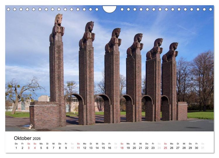 Produktbild: Mein Magdeburg 2026 (Wandkalender 2026 DIN A4 quer), CALVENDO Monatskalender