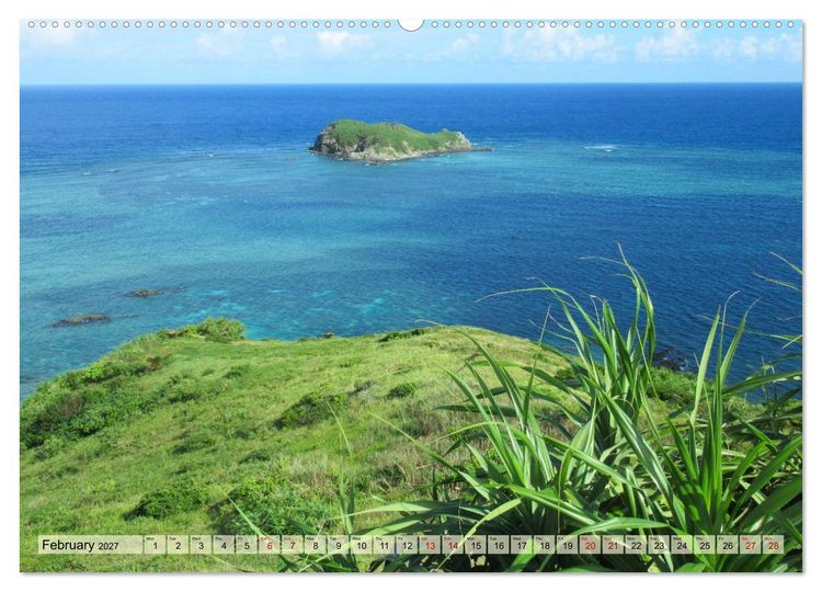 Produktbild: Okinawa Islands (High Quality Premium Wall Calendar 2027 DIN A2 landscape),CALVENDO 12 Month Wall Calendar
