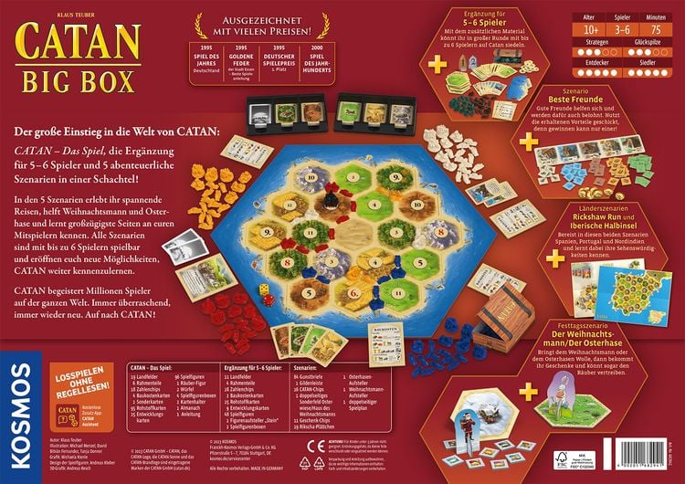 Kosmos 682941 - CATAN - Big Box