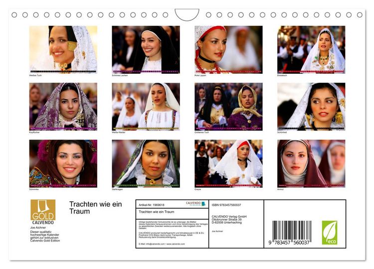 Produktbild: Trachten wie ein Traum (Wandkalender 2026 DIN A4 quer), CALVENDO Monatskalender