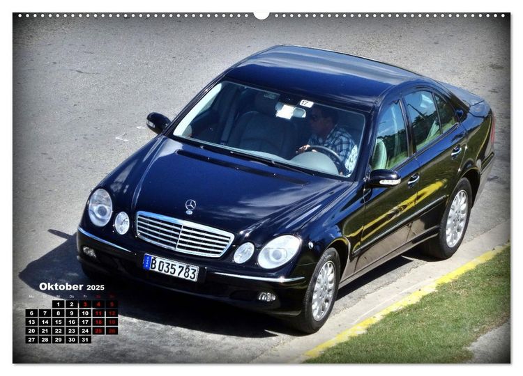 Produktbild: Autos mit Stern - Mercedes-Benz auf Kuba (Wandkalender 2025 DIN A2 quer), CALVENDO Monatskalender