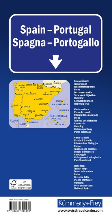 Produktbild: Spanien, Portugal