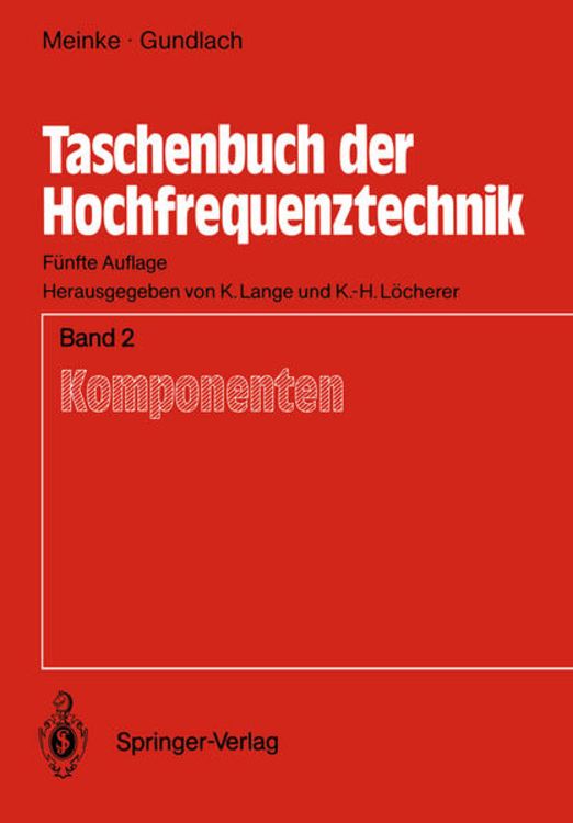 Produktbild: Taschenbuch der Hochfrequenztechnik