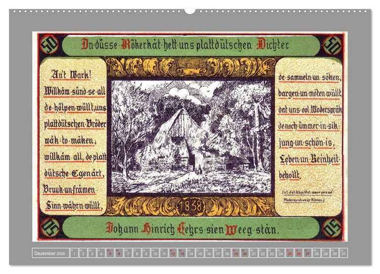 Produktbild: Gru&szlig; aus Itzehoe (hochwertiger Premium Wandkalender 2026 DIN A2 quer), Kunstdruck in Hochglanz