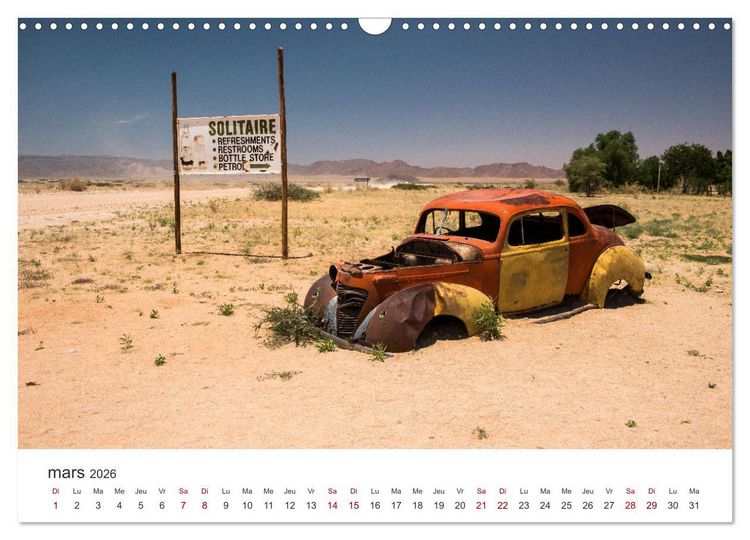 Produktbild: Des&eacute;rt namibien (Calendrier mural 2026 DIN A3 vertical), CALVENDO calendrier mensuel