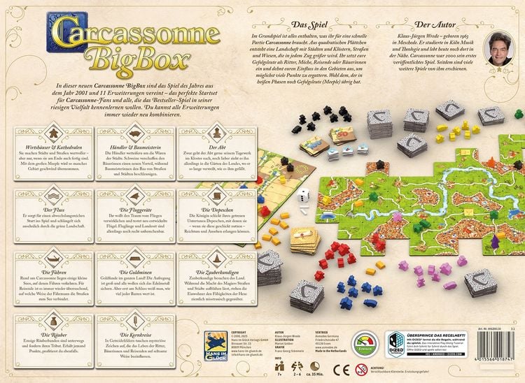 Produktbild: Carcassonne BigBox
