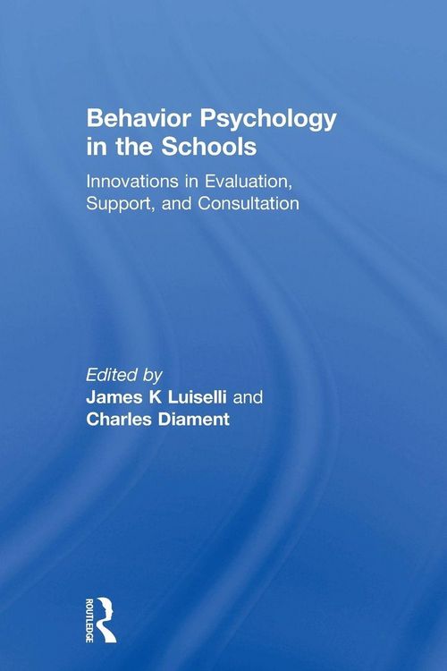 Produktbild: Behavior Psychology in the Schools