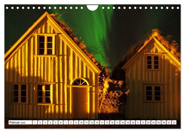 Produktbild: Skandinavische Impressionen - Oasen der Ruhe (Wandkalender 2026 DIN A4 quer), CALVENDO Monatskalender