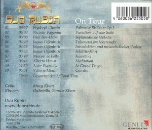 Produktbild: Duo Rubin-"On Tour"