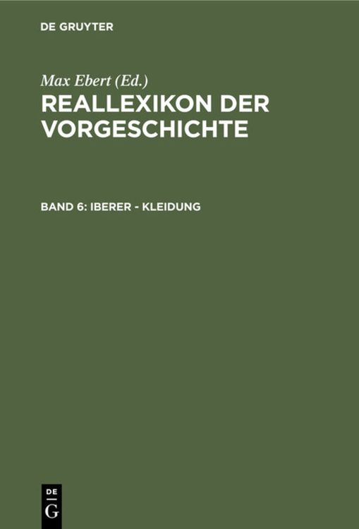 Produktbild: Iberer - Kleidung