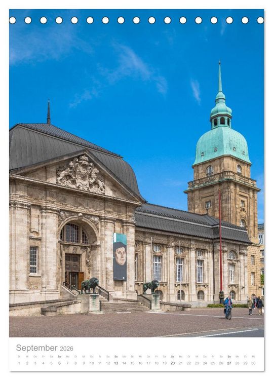 Produktbild: Meine Stadt Darmstadt (Tischkalender 2026 DIN A5 hoch), CALVENDO Monatskalender